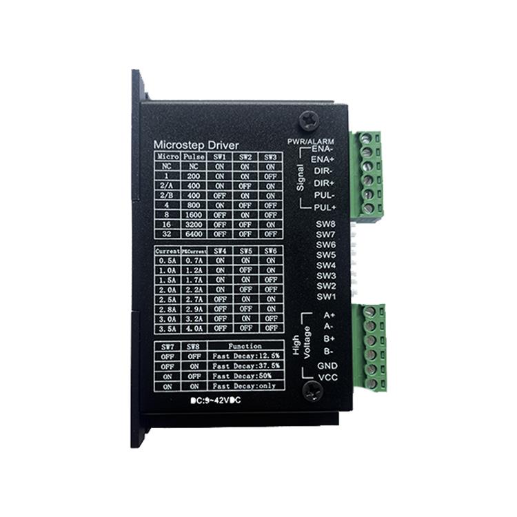 步進電機驅(qū)動DM540-2-B 適用42/57電機 1~32細(xì)分 0.5~3A 9~36V