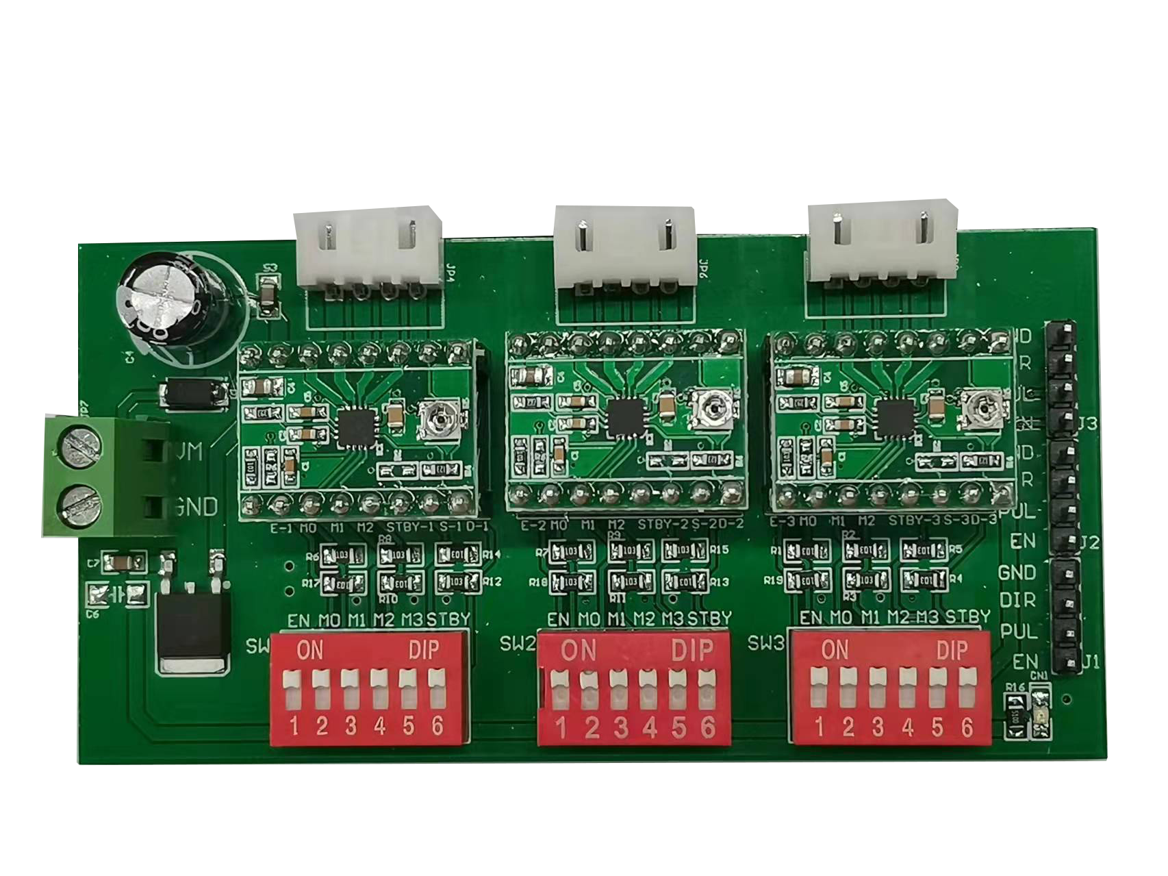 步進電機驅(qū)動DM320-6-A 適用42/57電機 1~128細(xì)分 1A 2.5~16V